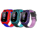 Z6 Q19 children's smart phone watch with 1.44 inch touch screen in green, purple, and red colour options
