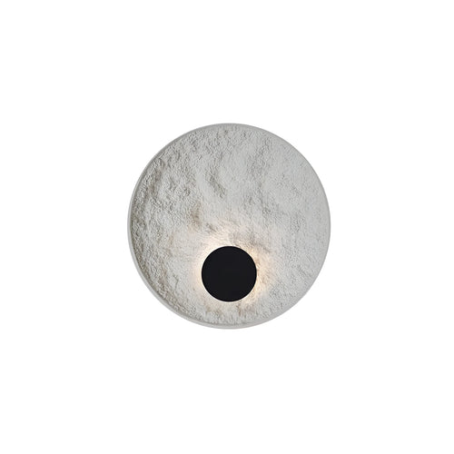 White iron wall lamp with modern design in 300mm and 500mm size options