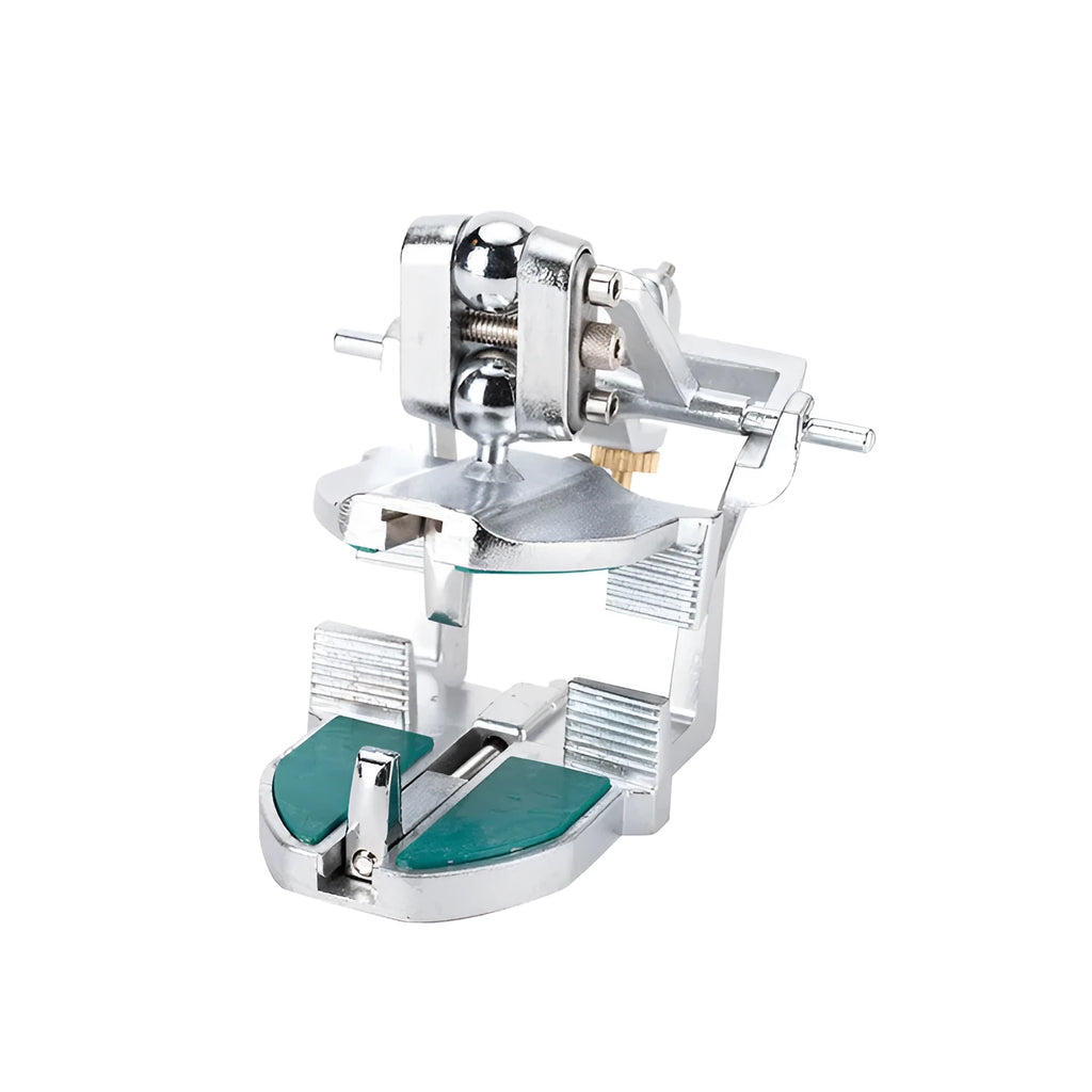 Korean dental articulator with three adjustable settings for crown bridge work