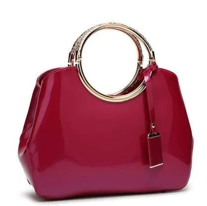 Women's polyester wedding party handbag with card slots and zipper pocket in multiple colours