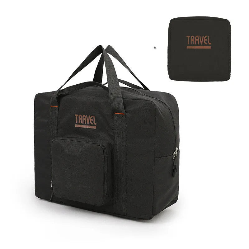 Cube-shaped travel compression storage bag in Oxford cloth with sealing function