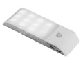 Rechargeable LED cabinet light with human body infrared motion sensor.