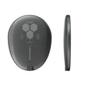 C01 black magnetic wireless charger with USB-C port for 12V input