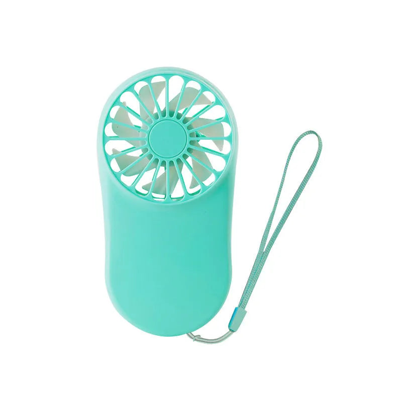 Hands-free neck band cooling fan with dual USB rechargeable fans in multiple colour options