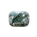 Blue banana leaves design AirPods protective case for AirPods 1/2 generation and Pro models