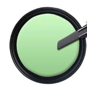 Adjustable camera ND filter with multiple thread sizes for lens compatibility