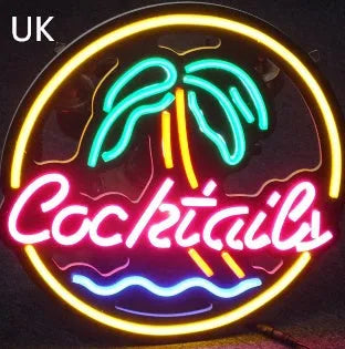 LED coffee neon billboard advertising light with mixed colour illumination for commercial decoration