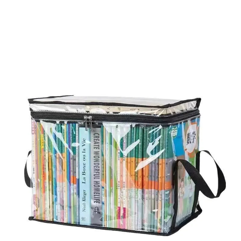 Large foldable PVC water buggy bag with transparent panels showing 24L capacity and 38x24x32 cm dimensions