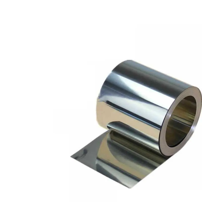 304 stainless steel strips in various thicknesses and widths on 1 metre length rolls for automotive use