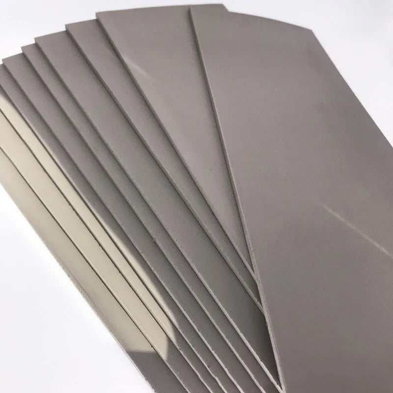 Black and grey photosensitive seal pad for pottery calligraphy with 330mm by 110mm dimensions