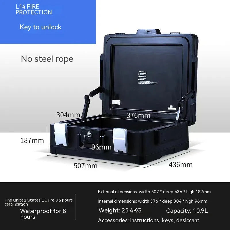 L12 Mechanical 6500G password safe with combination lock and youjingang construction