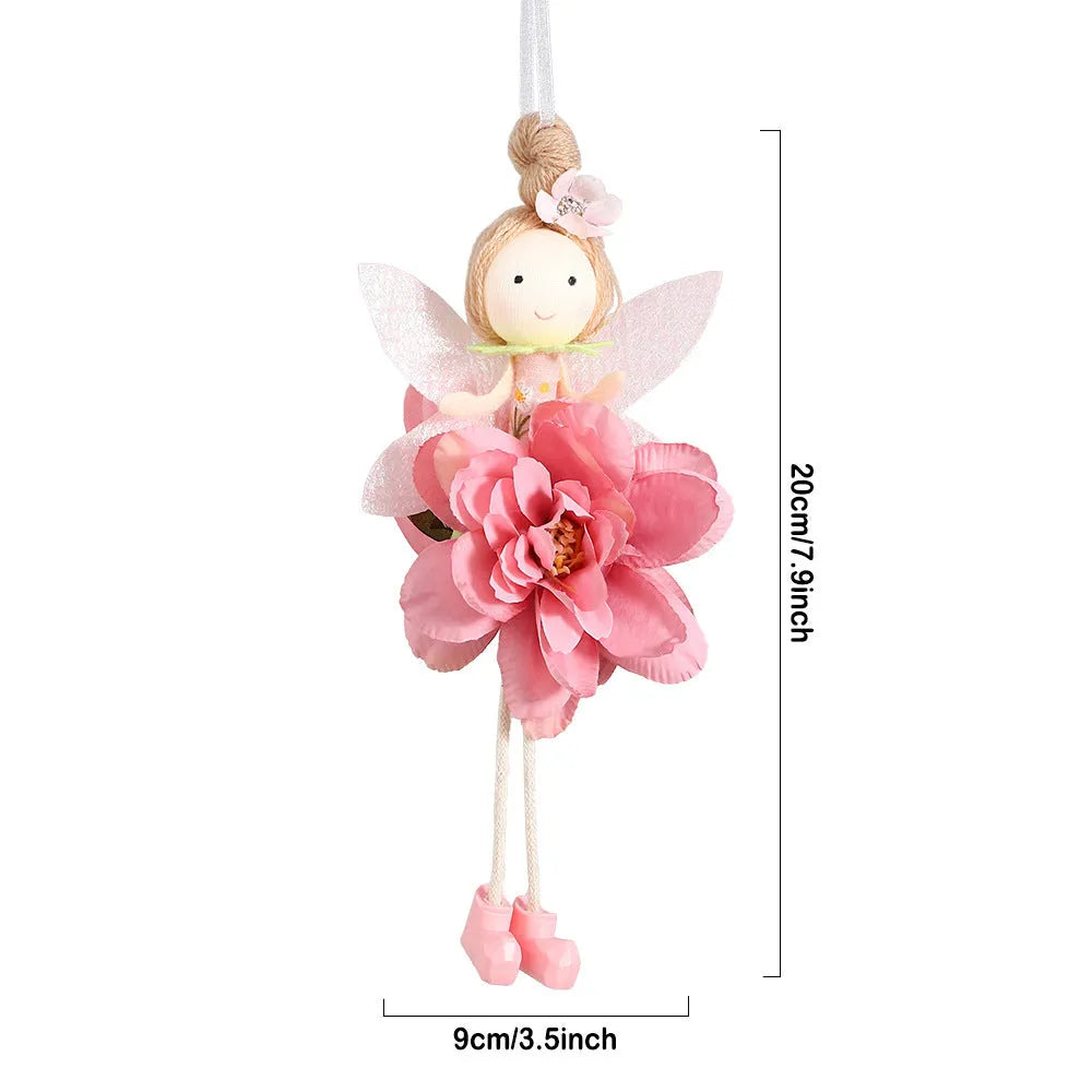 FARCENT cloth Easter pendant showing flower angel girl with elf details in multiple colour options