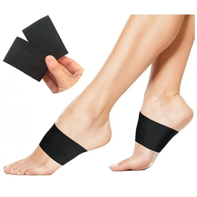 Flat foot bow support heart pad elastic arch support foot bandage cover