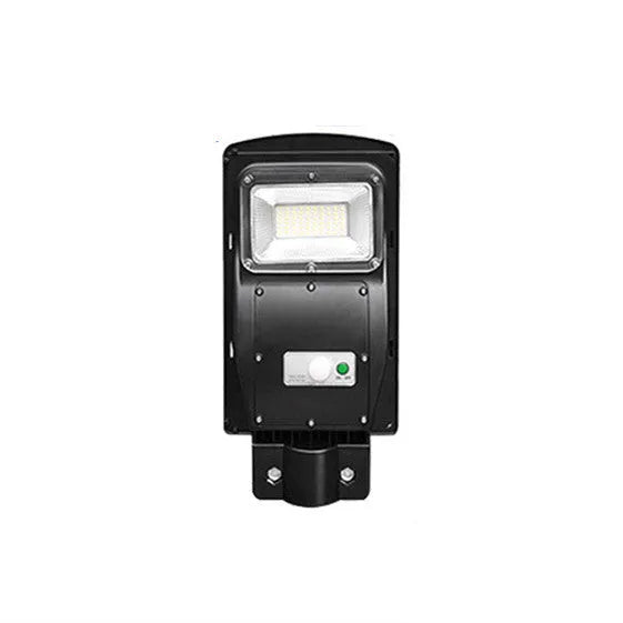 60W integrated solar street light with remote control for outdoor pathway and driveway illumination