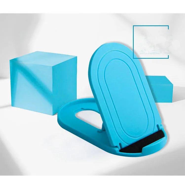 Plastic mobile phone stand bracket in six colour options for universal phone support