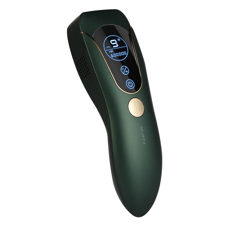 Freezing point hair removal device in sundial design for whole body treatment
