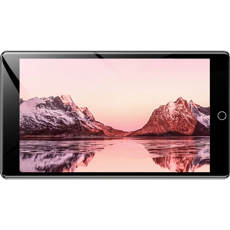Black Ruizu H1 8GB portable MP4 player with 4-inch touch screen showing media interface
