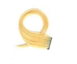 60cm curly gradient hair extension patch in mixed silk material showing colour options