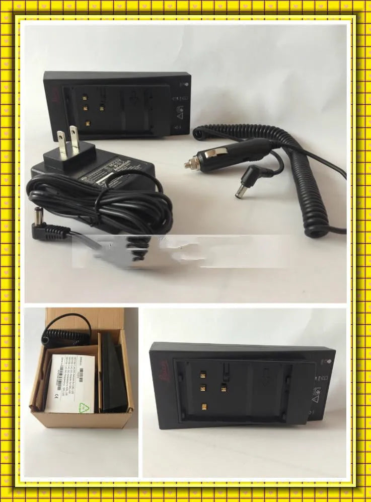 Car charger installation kit with UK 220V plug and lightweight electrical components