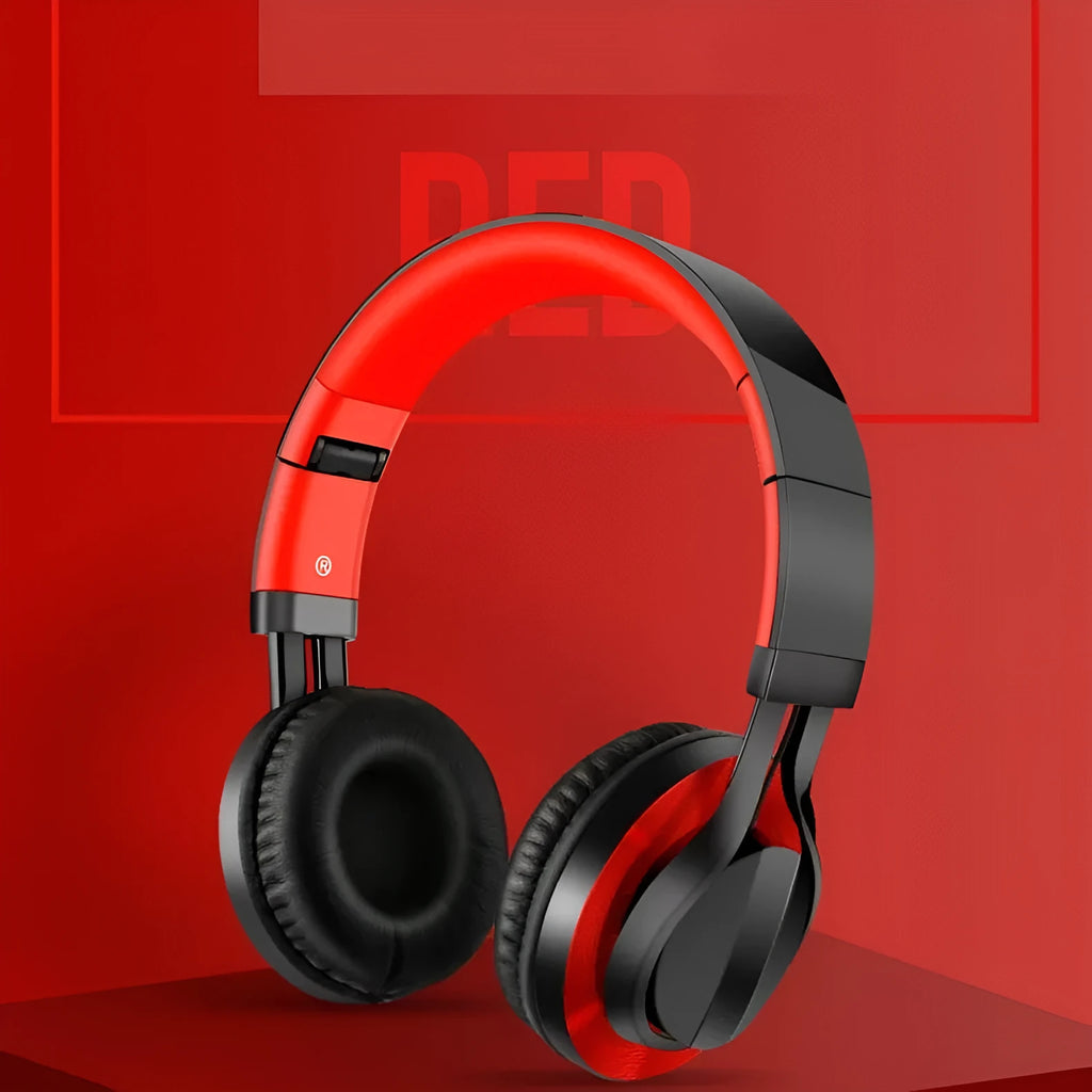 Black wired karaoke headphones with microphone and large 40mm ear cups