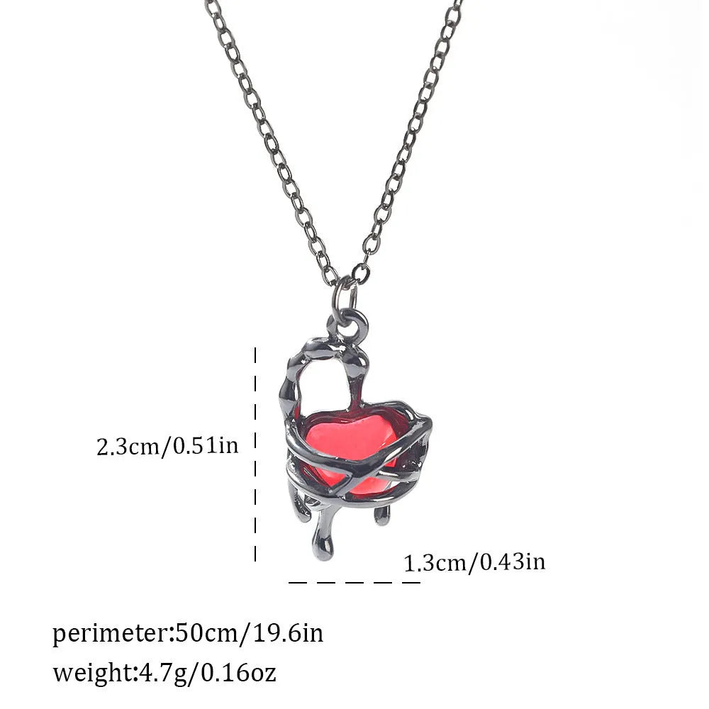 Halloween necklace with a detailed bat pendant on a zinc alloy chain, showing electroplated finish.