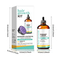 118ml bottle of bright yellow hair treatment oil with a separate massage brush on a white background.