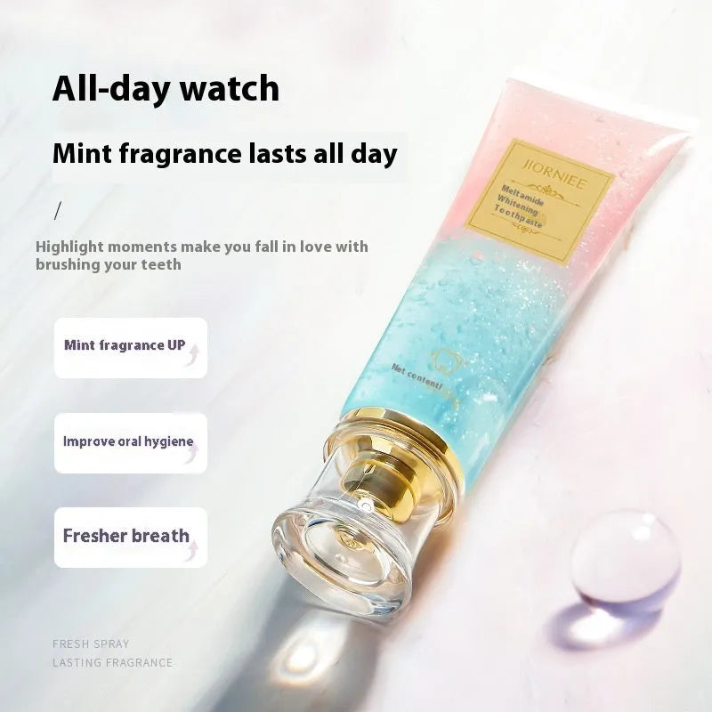 Diouni Nicotinamide Dazzling White Toothpaste 100g tube for adult oral cleaning and whitening.