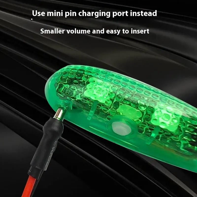 V3 wireless charging waterproof navigation lights for car and aircraft models with adhesive pads