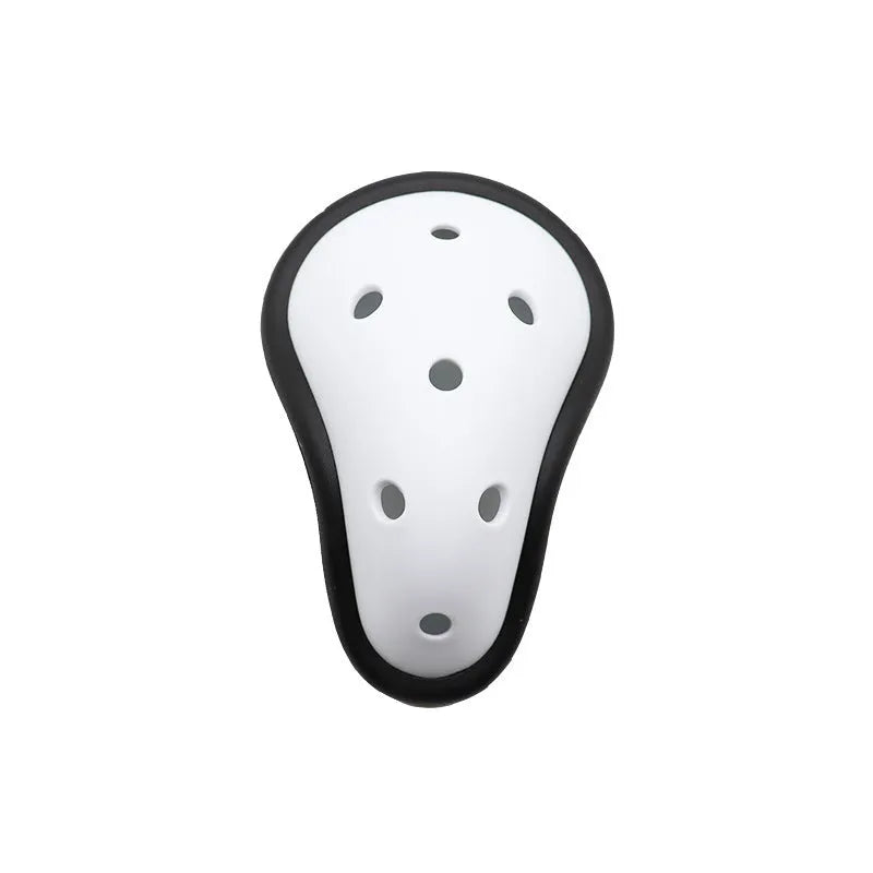 Soft rubber genital protector for Sanda, rugby, hockey, and boxing sports.