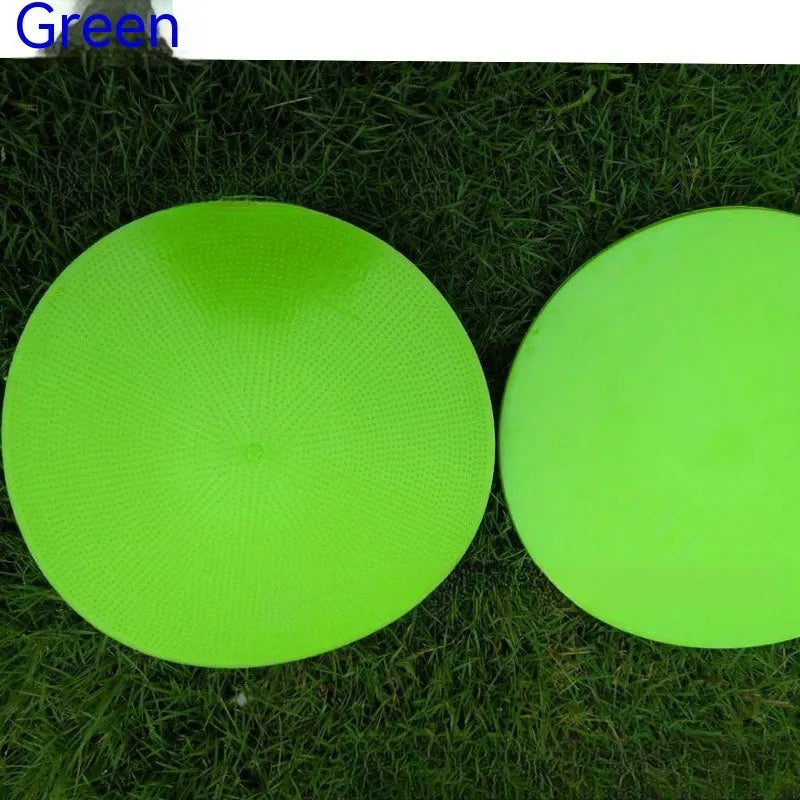 TPE football training marker disc in multiple colours with 23cm diameter measurement