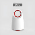 Black or white household mosquito killer with USB cable, dimensions 12x12x21.5 cm
