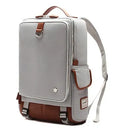 Modern large men's backpack in Oxford cloth shown in Army Green colour.