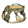 Working dog tactical chest strap in Oxford cloth with adjustable sizing for search and rescue patrol operations