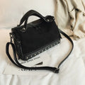 Soft PU leather women's tote shoulder bag with large capacity and zip closure in black, brown, or grey colour options