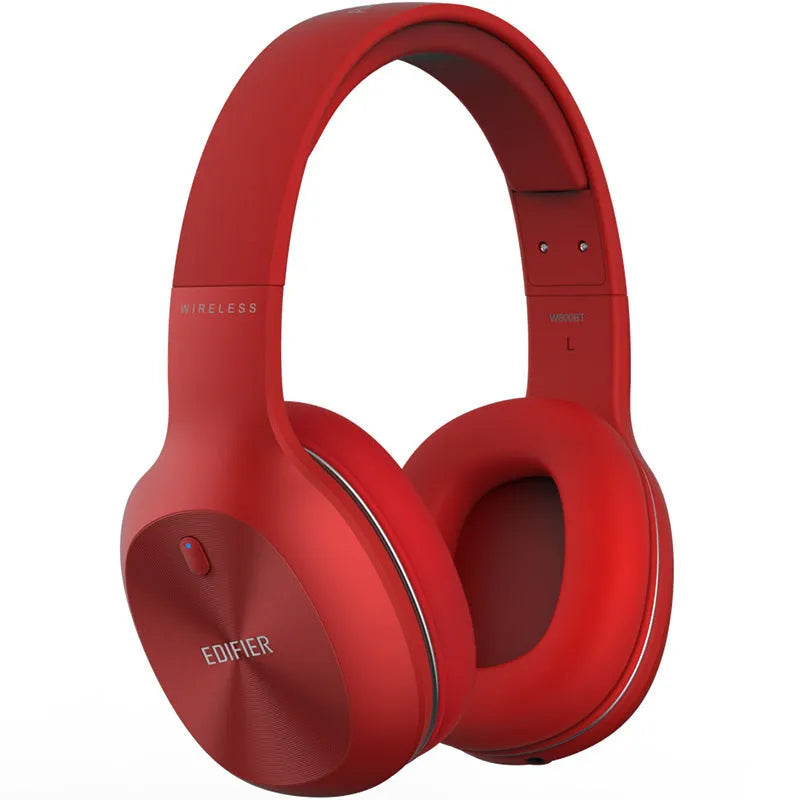 Wireless sports headset in black, red, or white colours with Bluetooth 5.0 and 50-hour battery