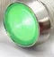 10mm stainless steel edge plastic indicator light with attached wire in multiple colours