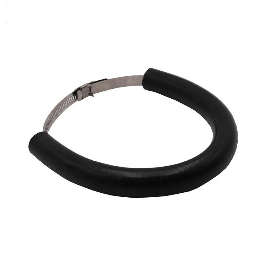 Universal motorcycle exhaust pipe anti-drop wring gasket in black, blue and orange colour options
