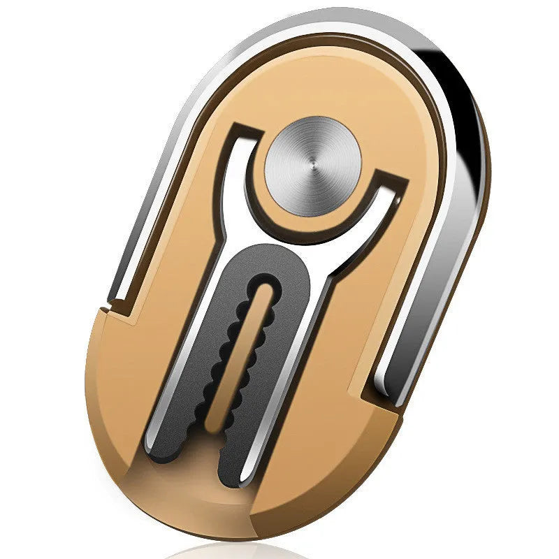 Universal car phone ring bracket in black, silver, blue, gold, or red for dashboard or windscreen mounting.