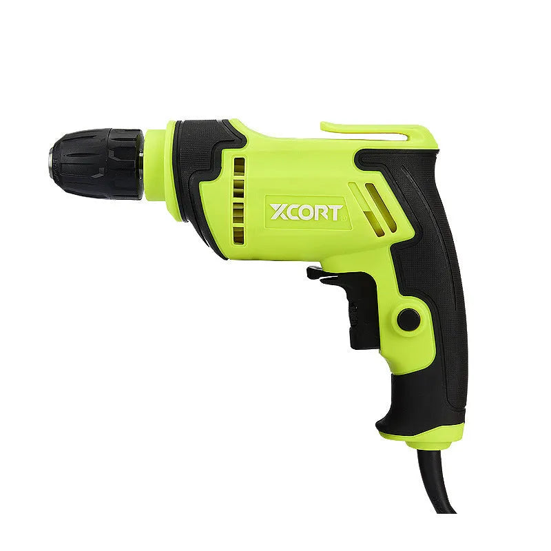 450W pistol grip electric drill with 10mm chuck for multi-material drilling