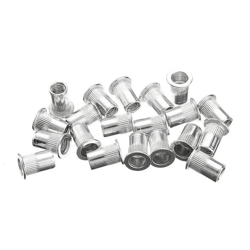Alloy steel manual riveter nut set tool for blind hole fastening.