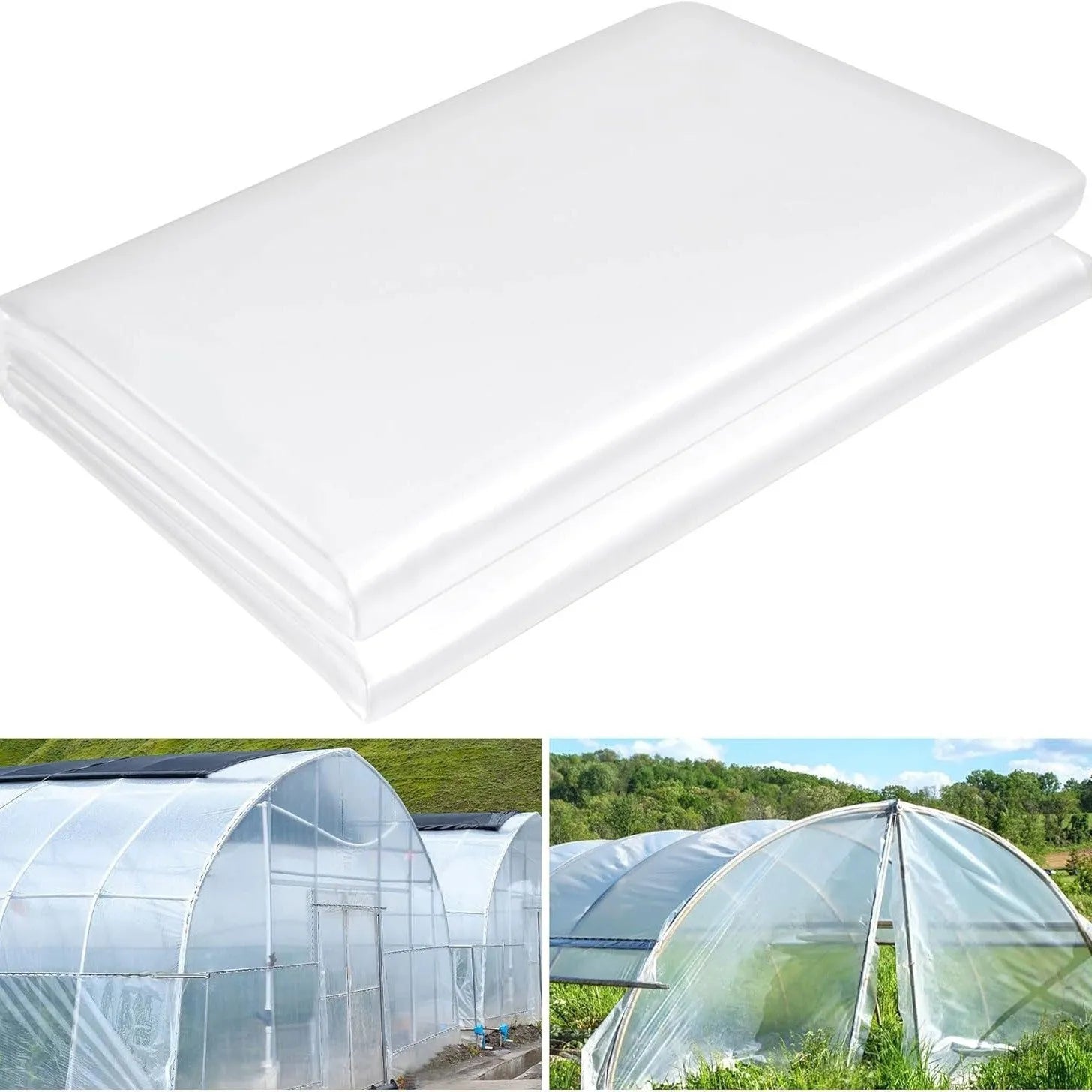 4 metre by 8 metre plastic greenhouse film sheet for vegetable shed insulation