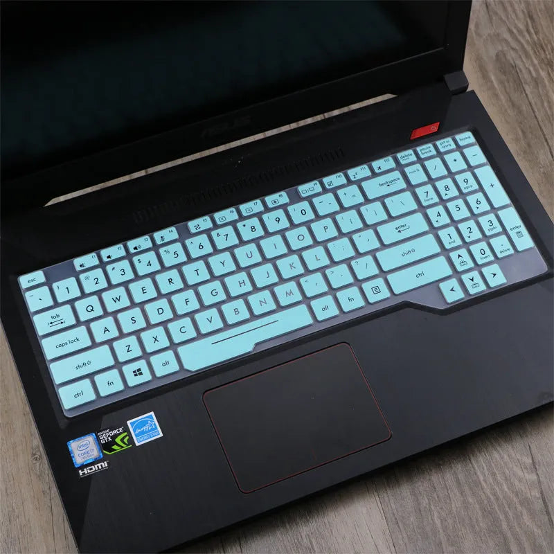 ASUS Flight laptop keyboard protective film cover in translucent colours for 15.6-inch models
