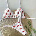 Women's printed bikini swimsuit with quick-drying nylon fabric and cotton lining in colour pattern RT2110