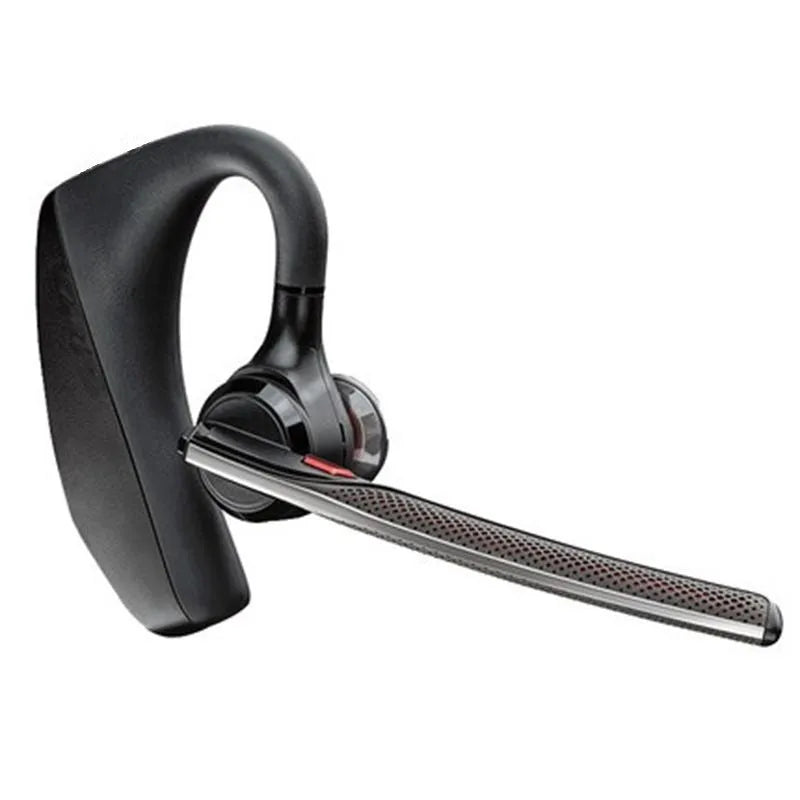 Black plastic Bluetooth sports headphones with over-ear design and USB charging port