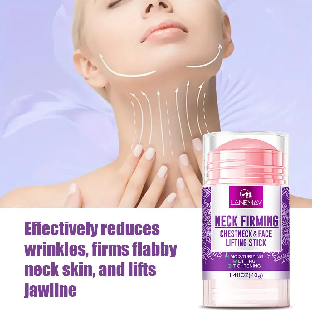 40g anti-wrinkle neck firming cream jar for moisturising and brightening