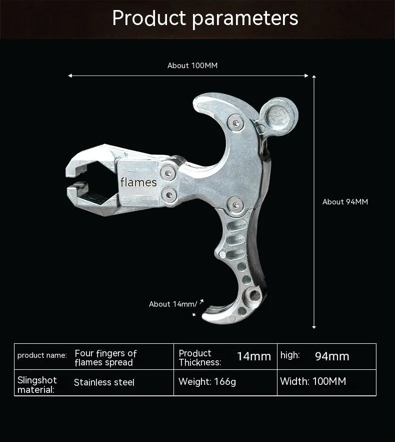 Two-axis harpoon clip alloy archery release aid for bowstring control