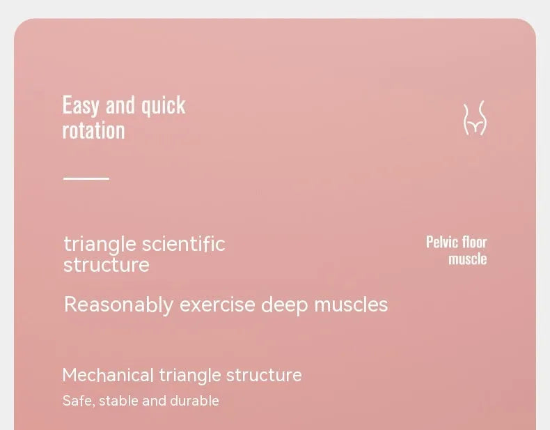 Pelvic floor muscle training repair device with counting function in four colour options