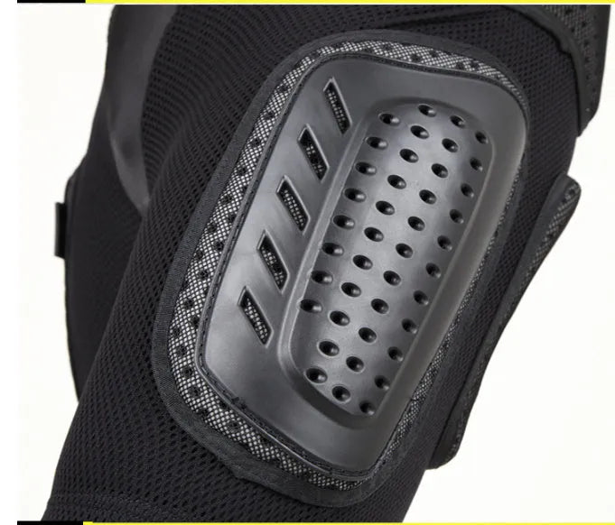 Black cycling hip protection pants with integrated impact-absorbing pads for mountain biking and BMX