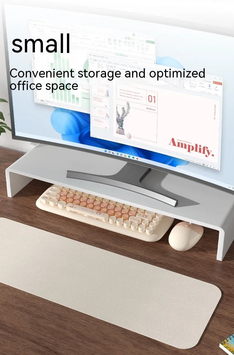 Candy pink wireless keyboard and mouse set with compact cartoon-style design on a desk.