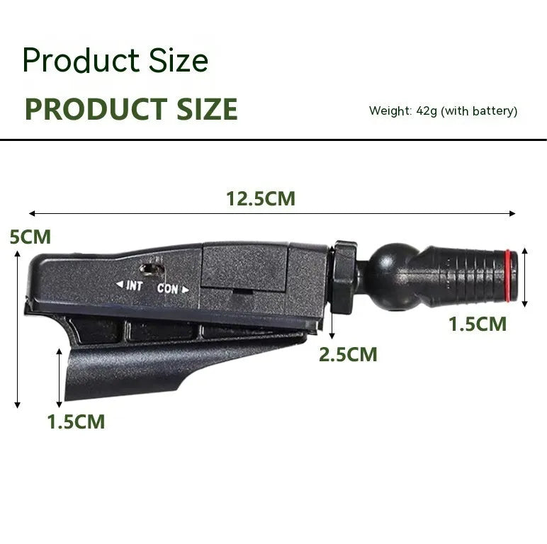 Golf putter laser aiming instrument for putting alignment practice